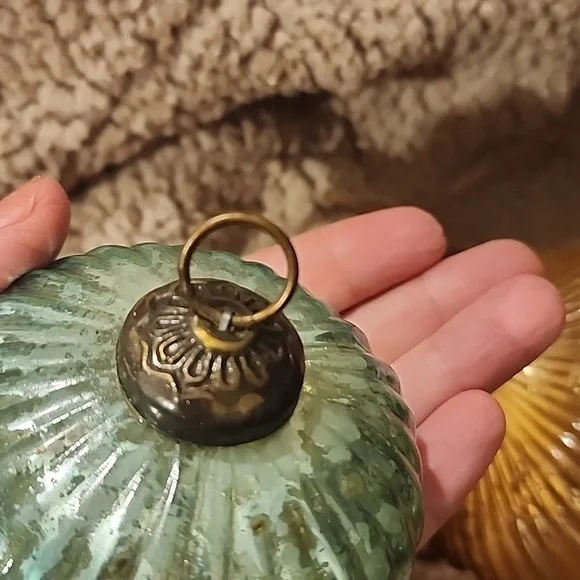 Set of 6 glass ornaments - Picture 12 of 12